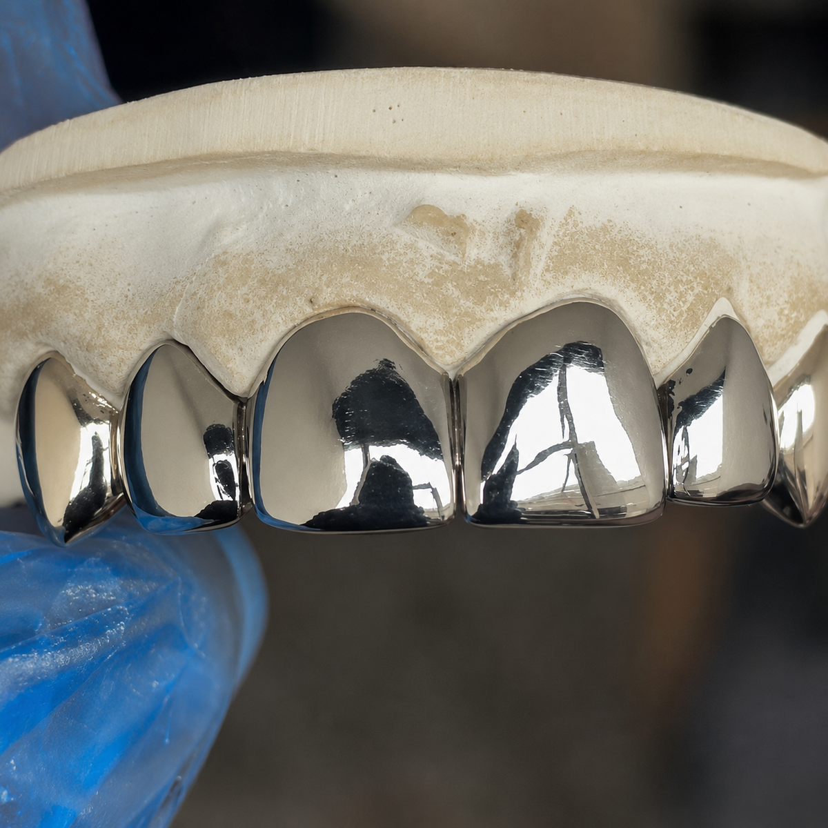9k Gold 2 Tone Grillz