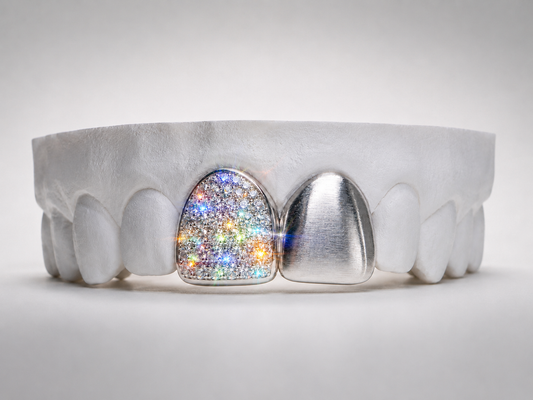Custom 2 Piece Diamond Grillz