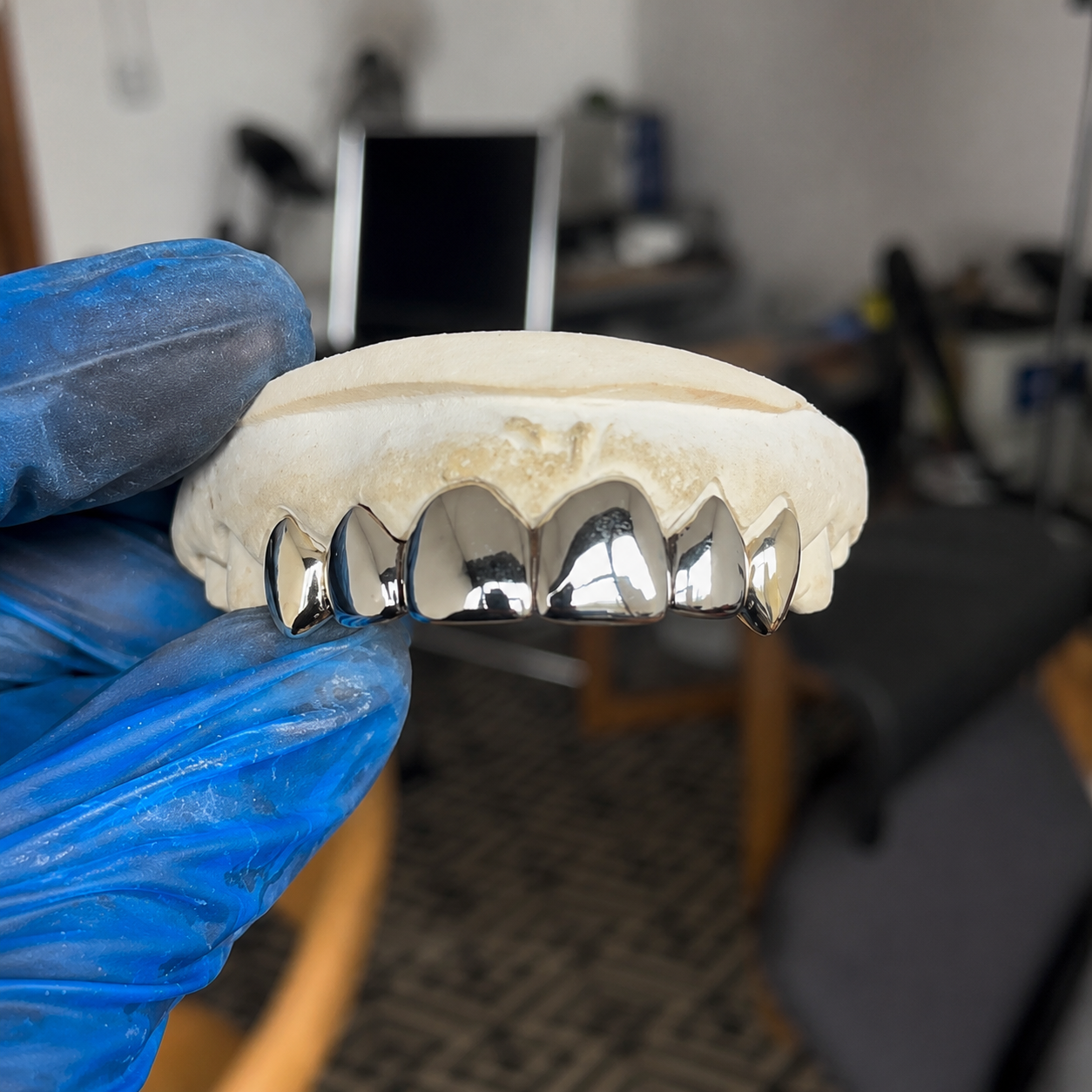9k Gold 2 Tone Grillz