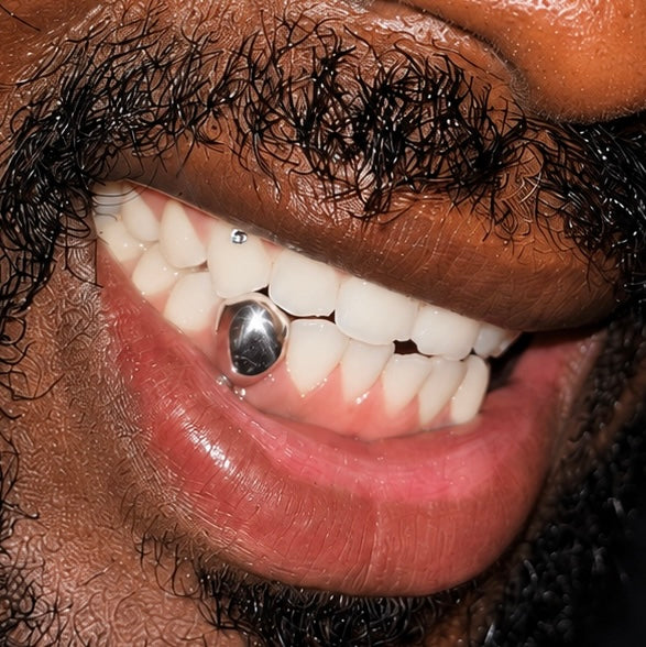 Solid Sterling Silver Tooth