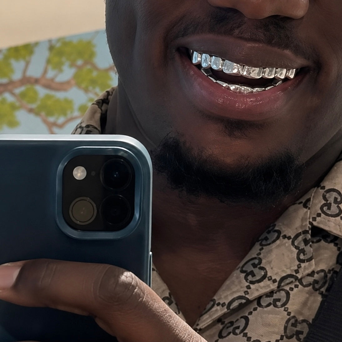16 Silver Teeth