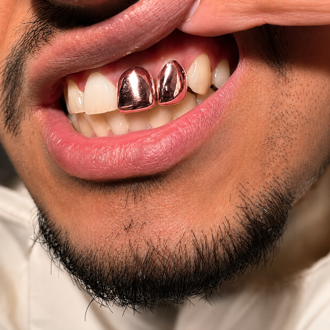 2 Gold Teeth