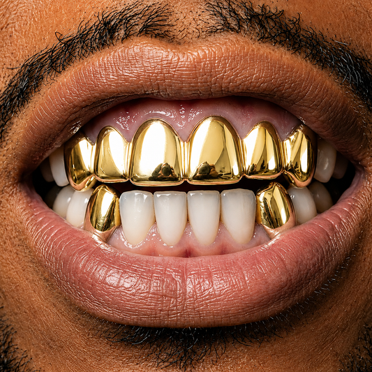8 Gold Teeth