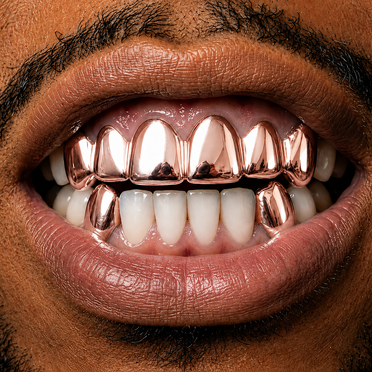 8 Gold Teeth