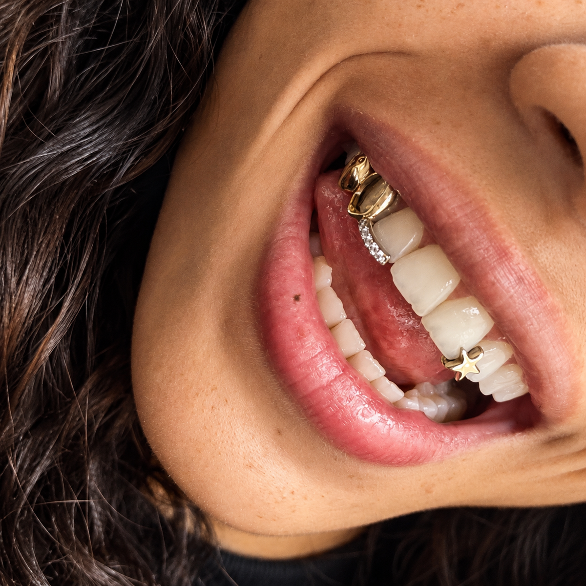 Custom Signature Gold Grillz