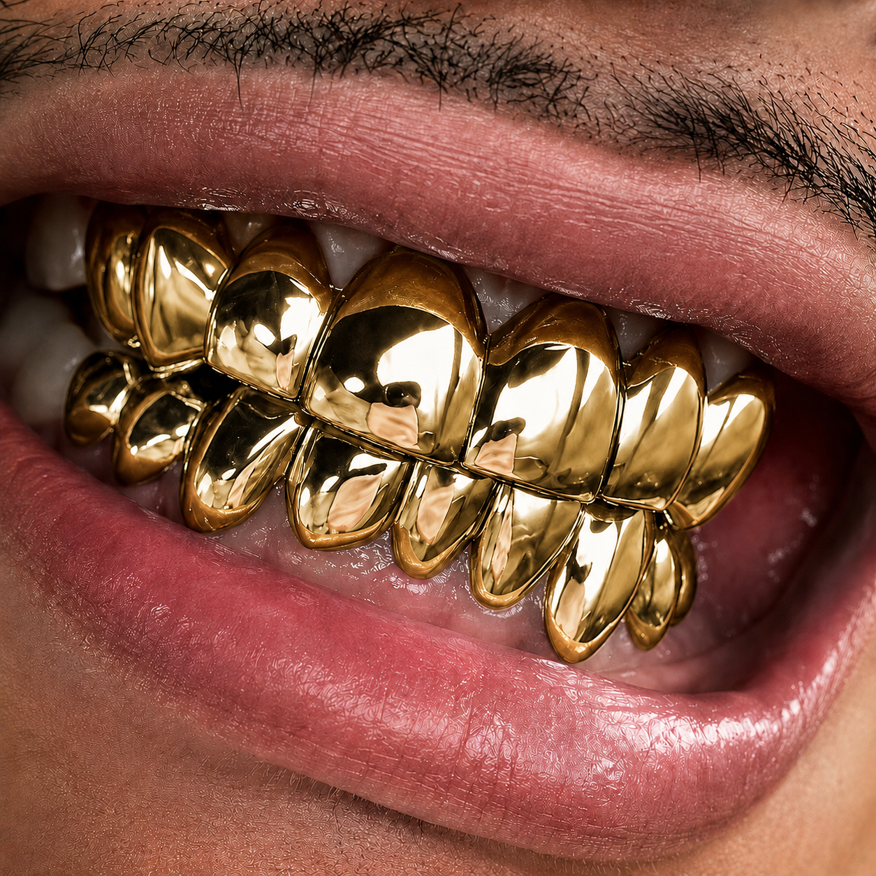 16 Gold Teeth