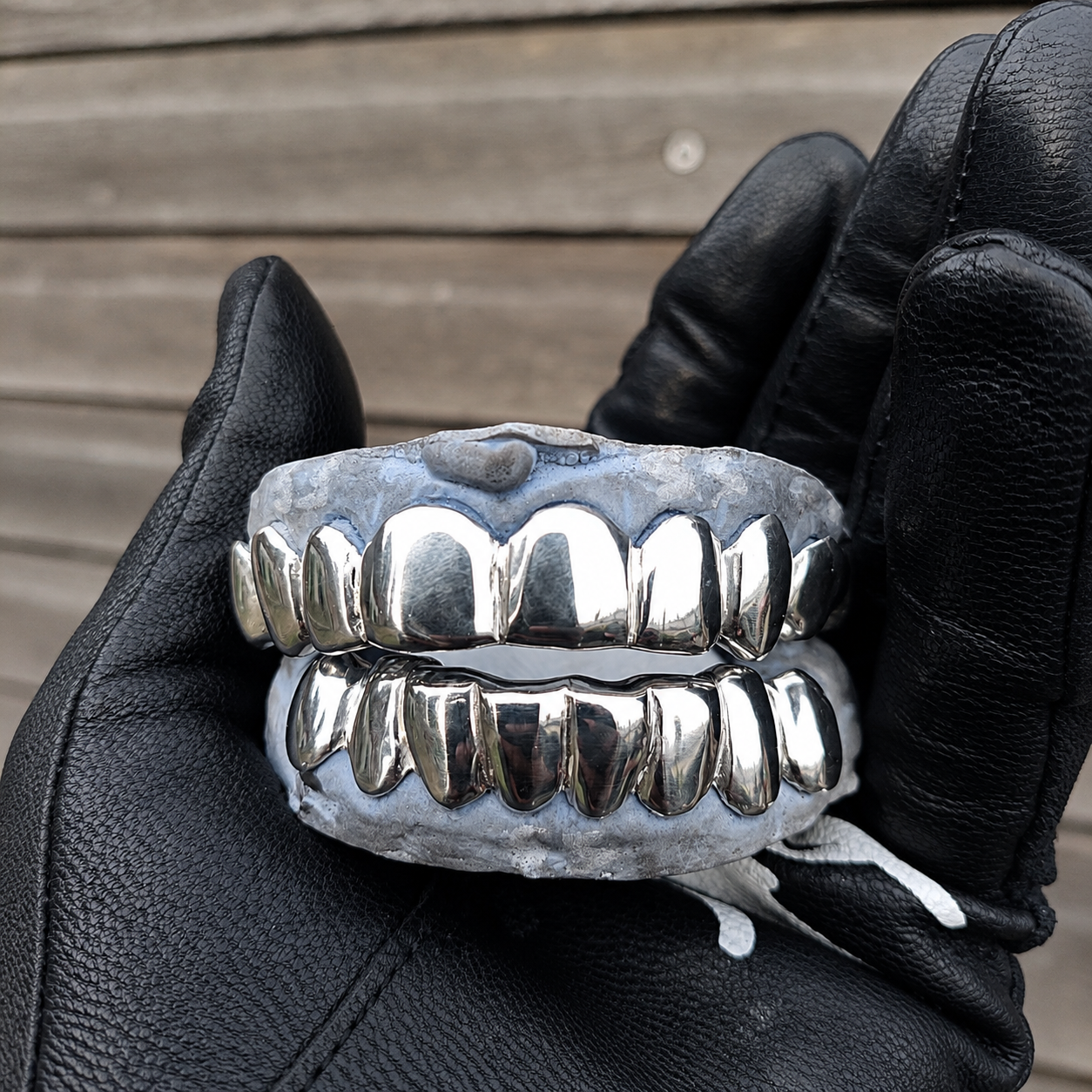 16 Silver Teeth